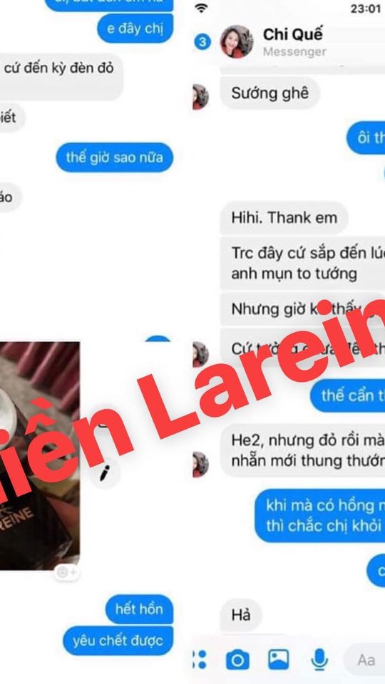 Trị mụn Lareine